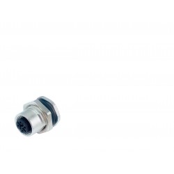 86 0532 1002 00005 M12-A female panel mount connector